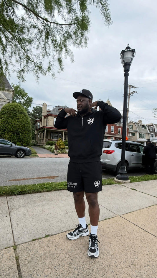 Men’s Quarter zip short set