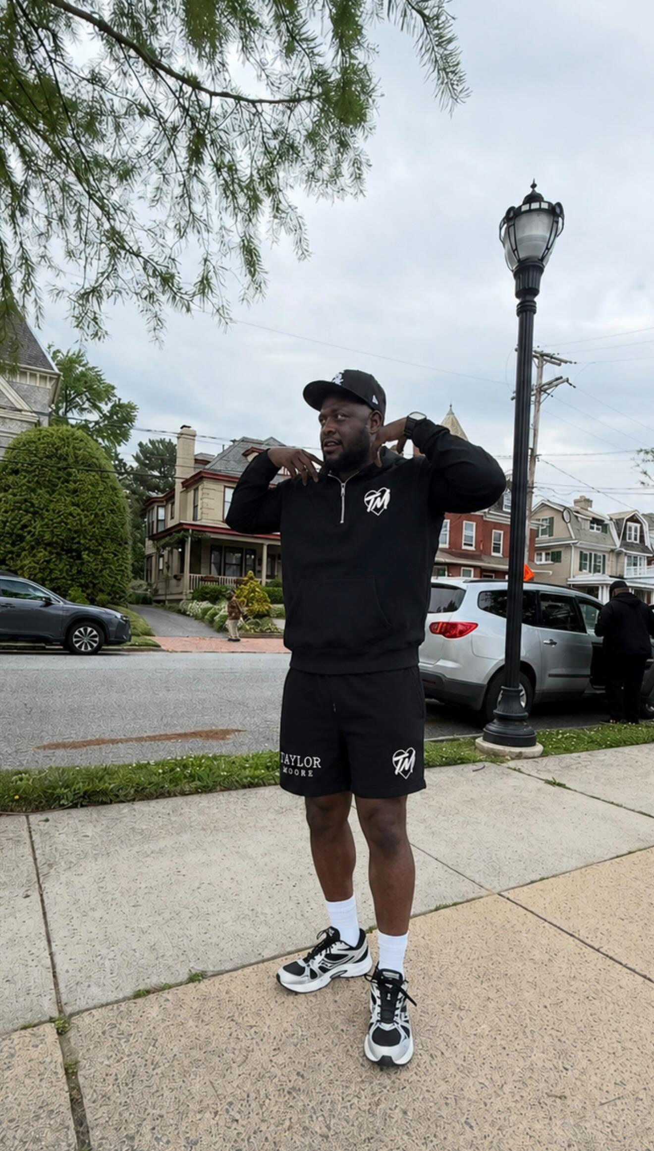 Men’s Quarter zip short set